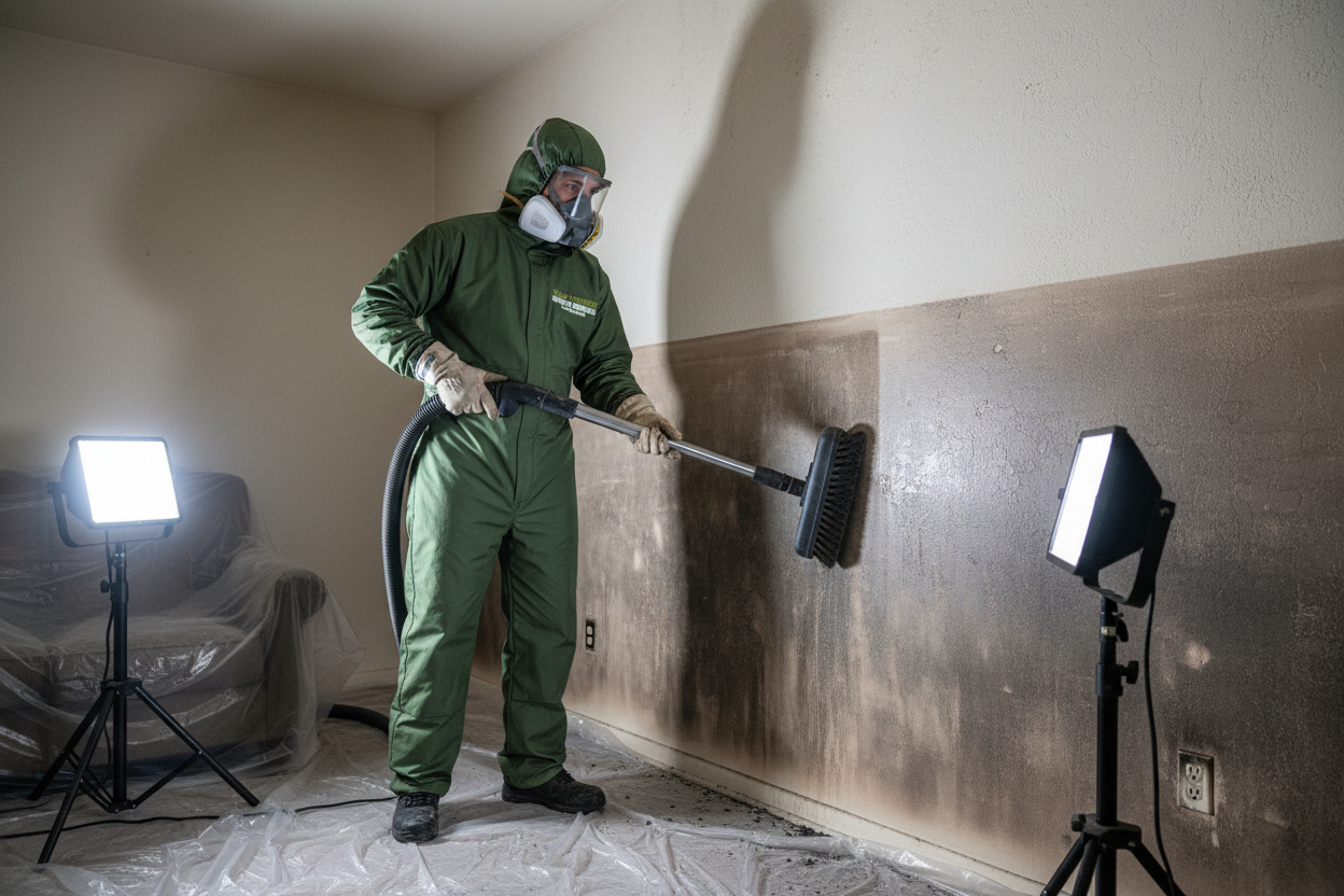 Professional fire damage restoration